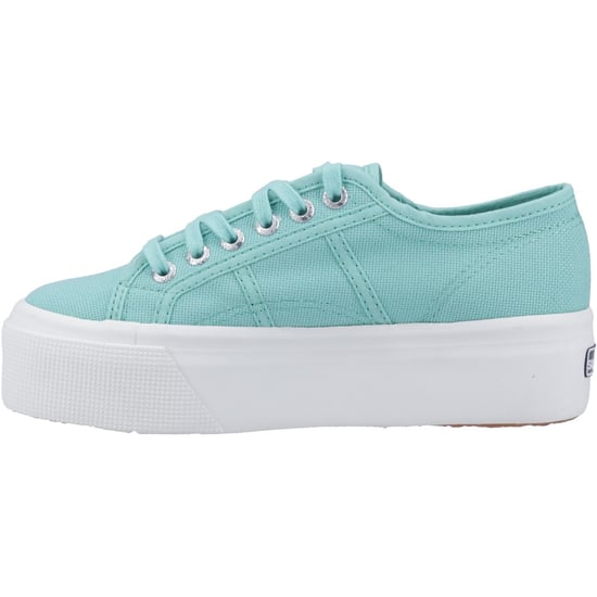 Superga 2790 Linea Up And Down 100% Katoen Damestrainers Groen Water - Image 4