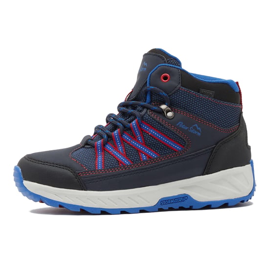 Peter Storm Kids' Broadoak Mid Waterproof Walking & Hiking Boots with StormGrip Outsole