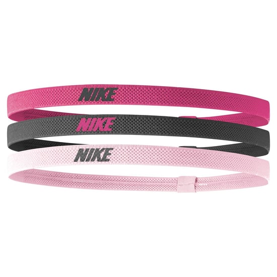 Nike 2.0 2024 Elastic Headband (Pack of 3) (Spark/Gridiron/Pink Glaze) - Image 1