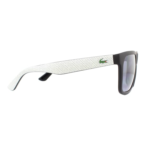 Lacoste Sunglasses L732S 002 Matte Black and White Grey