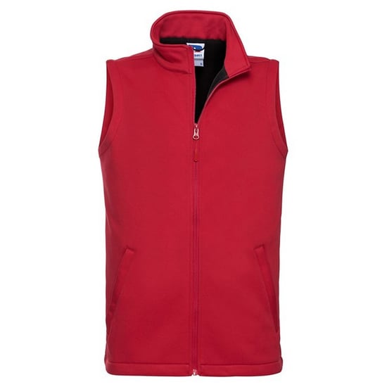 Russell Heren Slim Softshell Gilet (Klassiek rood) - Image 1