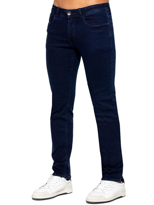 ETO | Heren Rechte Benen Jeans - Navy - Image 1