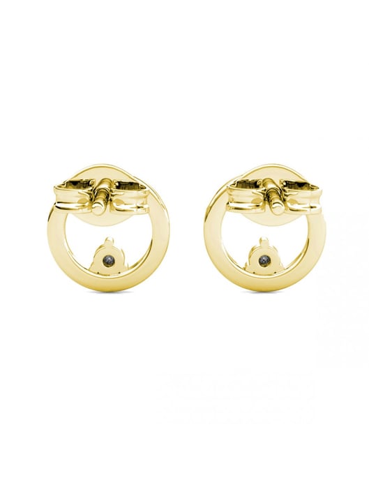Clarine örhängen - guld och kristall - Image 5