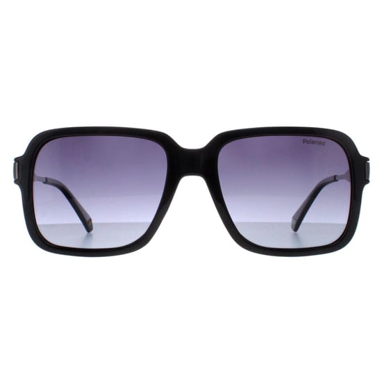 Polaroid Square Mens Black Grey Gradient Polarized PLD 6220/S/X