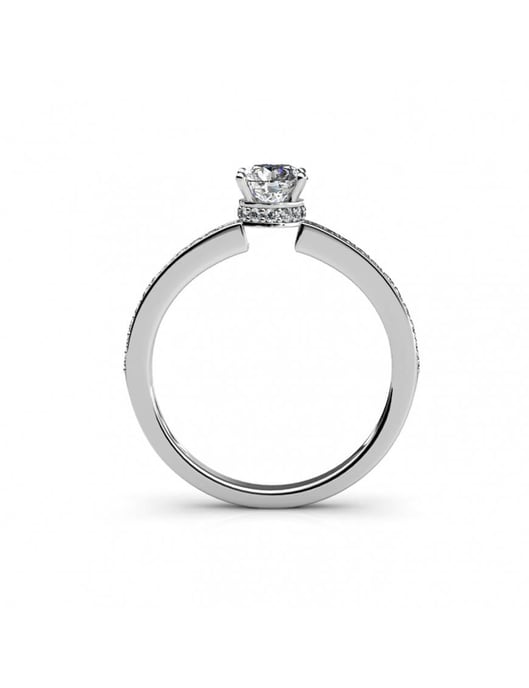 Elise Ring - Silver och kristall - Image 5