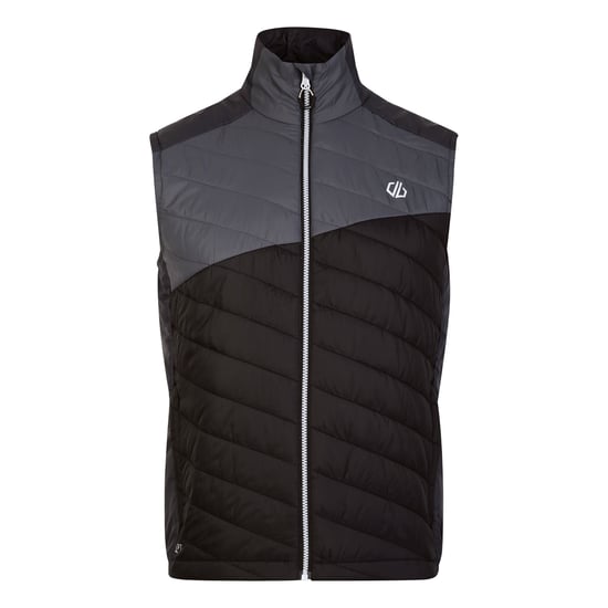 Dare 2B Mens Touring Quilted Lightweight Gilet (Ebony/Black)
