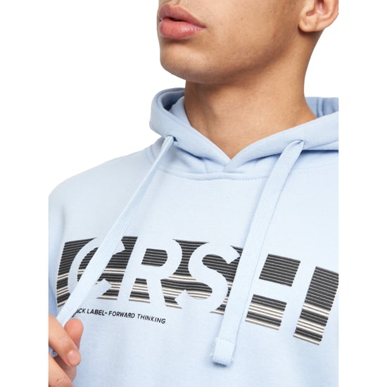 Crosshatch Sullivan Hoodie för herrar (Ljusblå) - Image 3