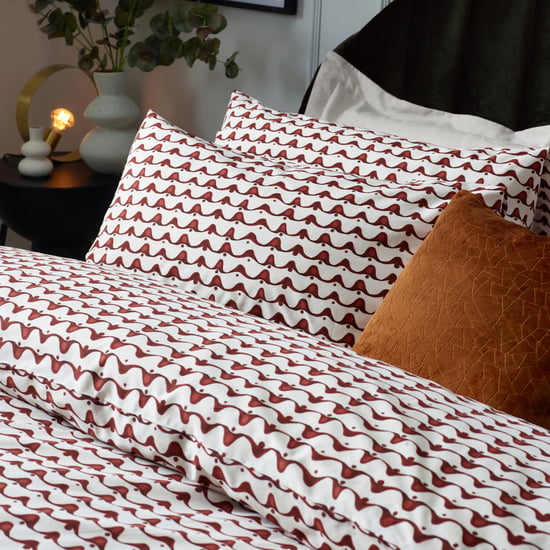 Hoem Avery Abstract Cotton Rich Duvet Cover Set