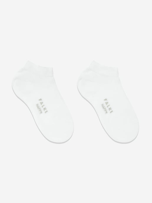 Falke Kids Happy 2 Pack Trainer Socks in White - Image 1