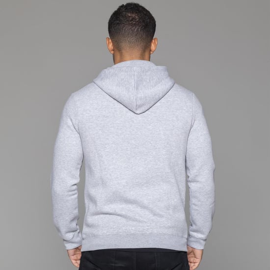 MYT Nieuw Heren Fleece Zip Up Hoodie Grijs - Image 2