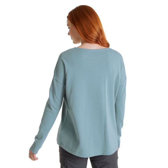 Craghoppers Dames/Dames Forres T-shirt met lange mouwen (Stormy Sea Marl) - Image 2