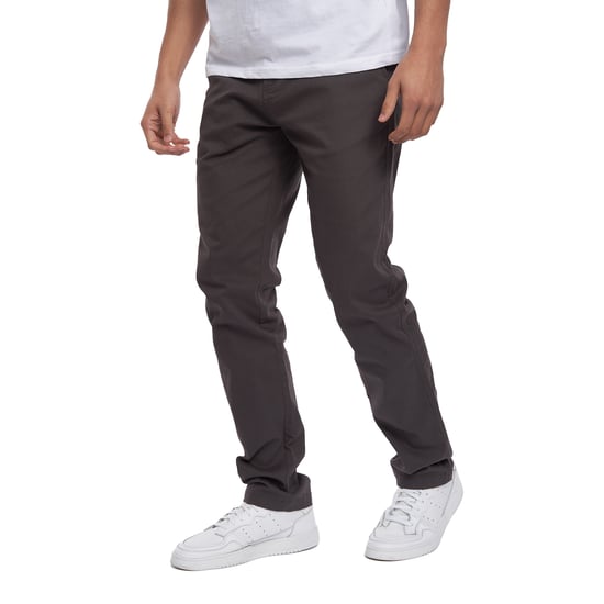 Crosshatch Mens Roysden Chinos (Charcoal) - Image 3