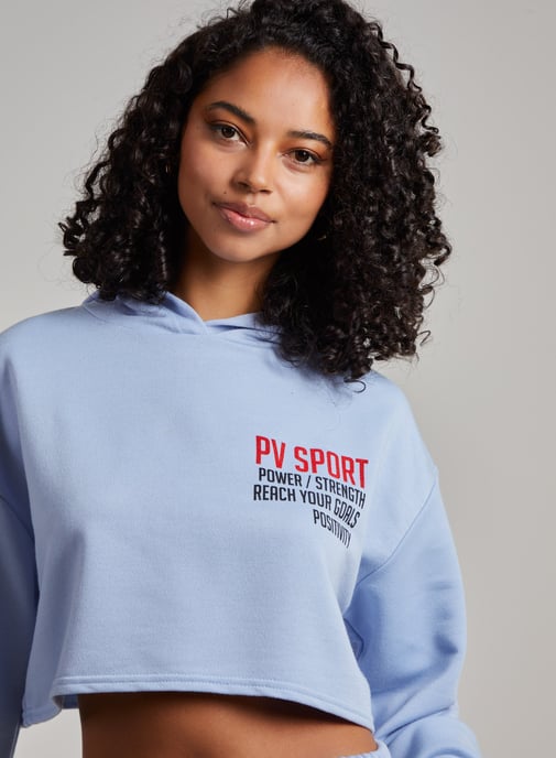 PV Sport Cropped Hoodie