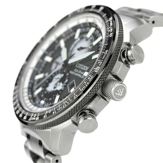 Citizen Promaster Geo Trekker Men's Silver Watch BY3006-53H - Image 3