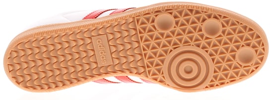 Adidas Originals Mens Trainers Samba OG Leather Lace Up red - Image 5