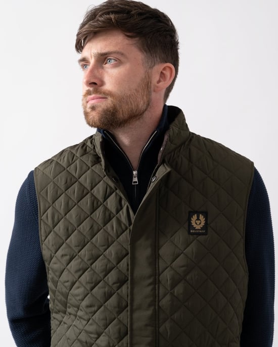 Belstaff Mens Icon Gilet - Image 5