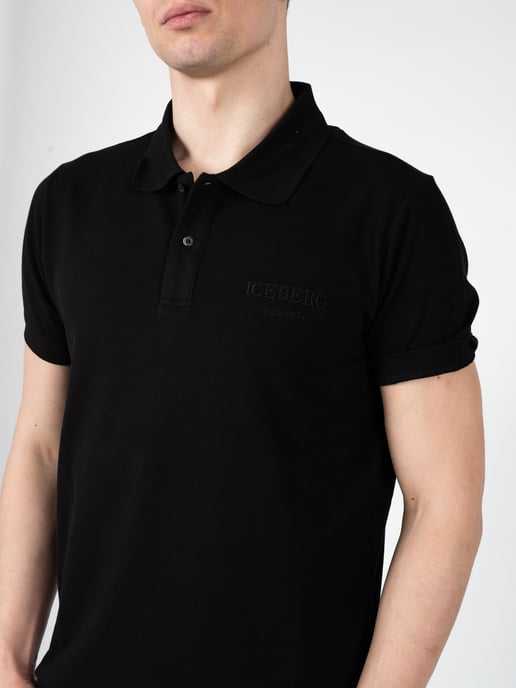 Iceberg Poloshirt Mannen zwart - Image 5