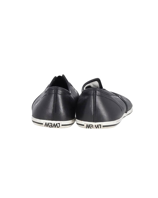 Marc by Marc Jacobs Slip On Sneakers i Svart Läder - Image 4