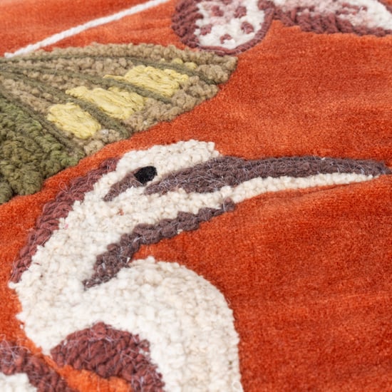 Wylder Tropics Kushiro Embroidered Velvet Feather Filled Cushion