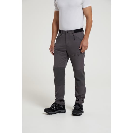 Mountain Warehouse Mens Jungle Trekking Trousers (Charcoal)