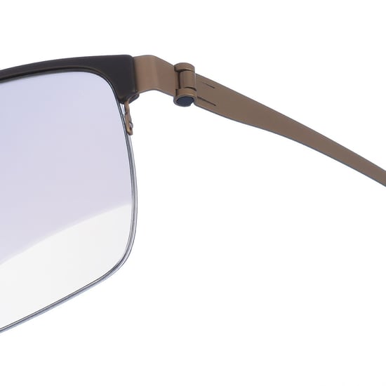 Rectangular shaped acetate sunglasses M1037 men - Image 2