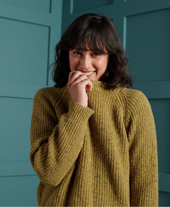 Superdry Freya Tweed Crew Jumper