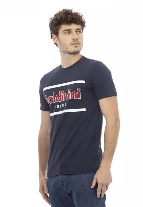 Baldinini Trend Men's Blue Cotton T-Shirt