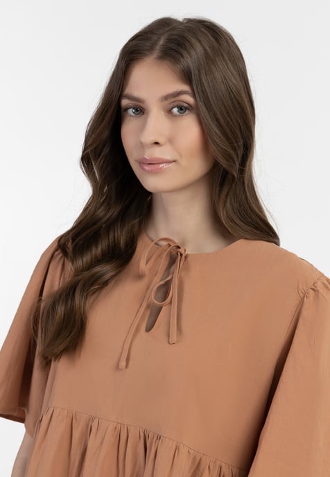 Dreimaster Jurk Dames lichte roest - Image 5
