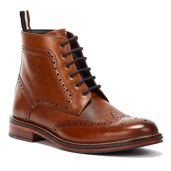 Ben Sherman Alfred Brogue Heren Tan Laarzen - Image 2