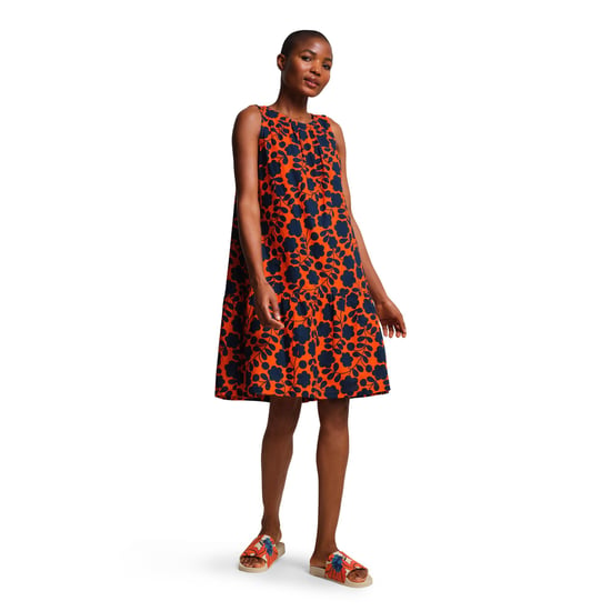 Regatta Womens/Ladies Orla Kiely Passion Flower Midi Dress (Orange)