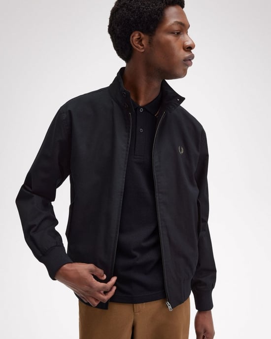 Fred Perry Mens Harrington Jacket - Image 3