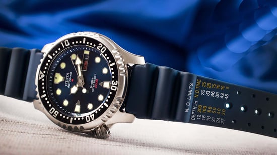 Citizen Promaster Marine Men's Blue Watch NY0040-17LE - Image 4