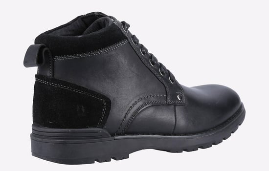 Hush Puppies Dean Mocka Herrsvarta Stövlar - Image 3