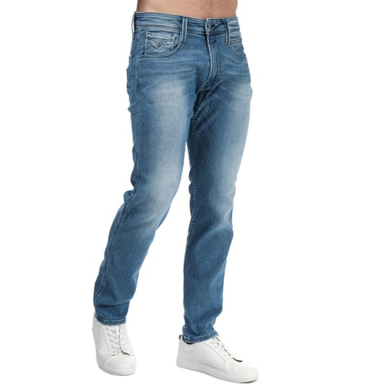 Replay Andbass slimfit herenjeans, blauw - Image 1