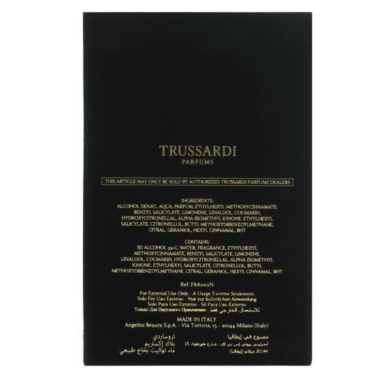 Trussardi Black Extreme Eau de Toilette 100ml - Image 2