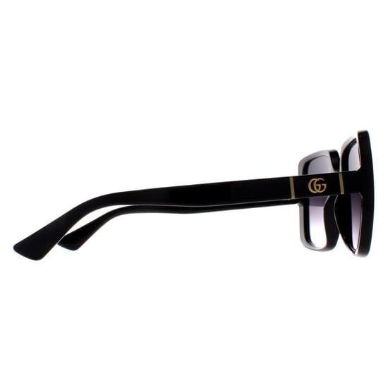 Gucci Square Womens Black Grey Gradient GG0632S