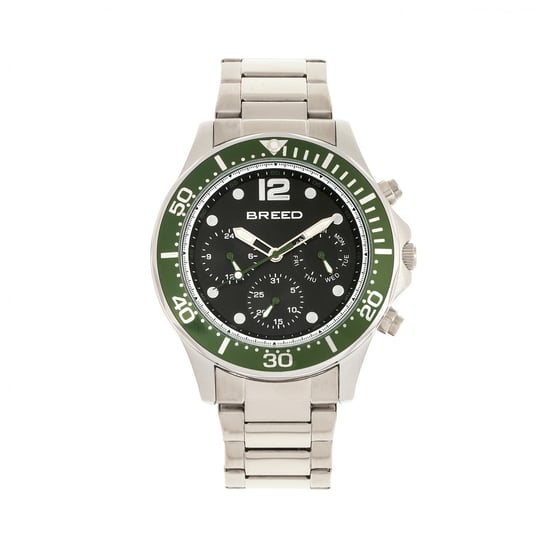 Breed Pegasus Bracelet Watch w/Day/Date