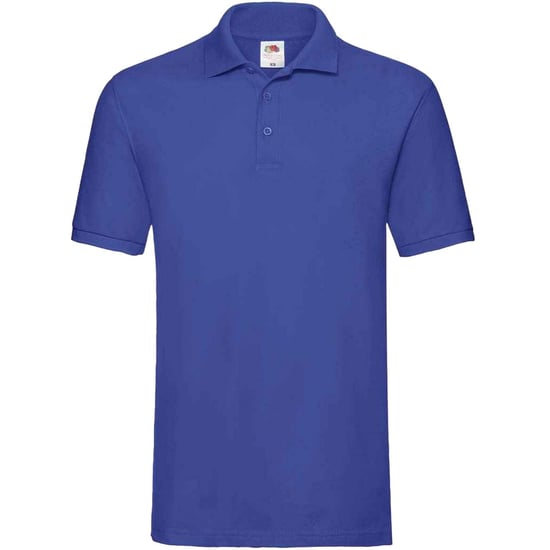 Fruit of the Loom Heren Premium Katoenen Piqué Poloshirt (Koningsblauw) - Image 1