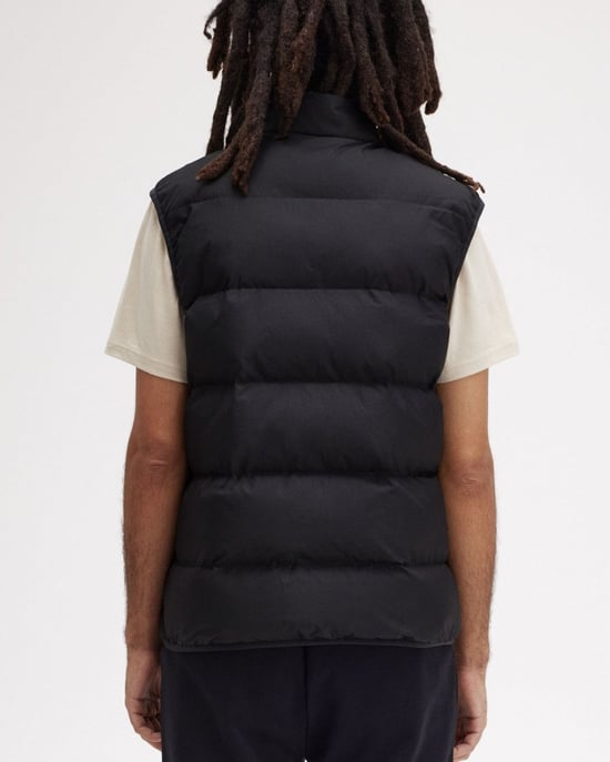 Fred Perry Mens Padded Gilet - Image 5