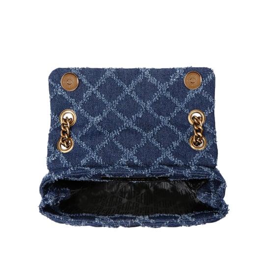 Kurt Geiger London Denim Kgl Mini Brixton Lock Bag