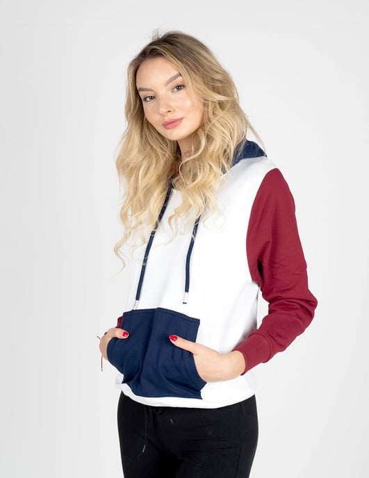 Invicta Sweatshirt Hoodie Woman's White