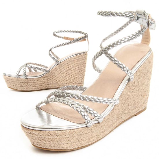 Monte Vita Wedge Sparto Sandal Wesparto6 I Silver - Image 2