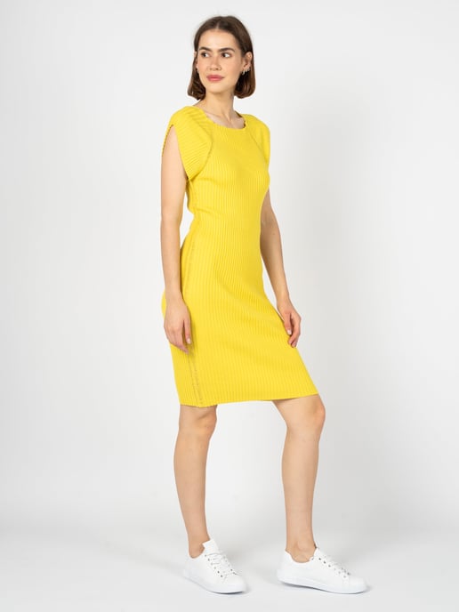 Silvian Heach Dress Woman's Yellow