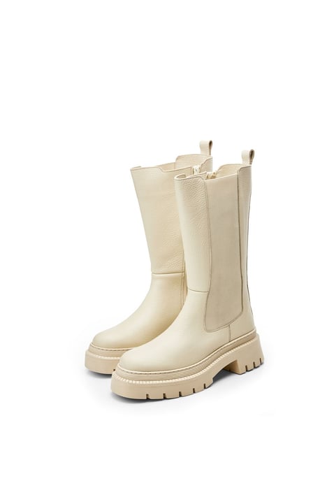 'Itzel' Cream Leather