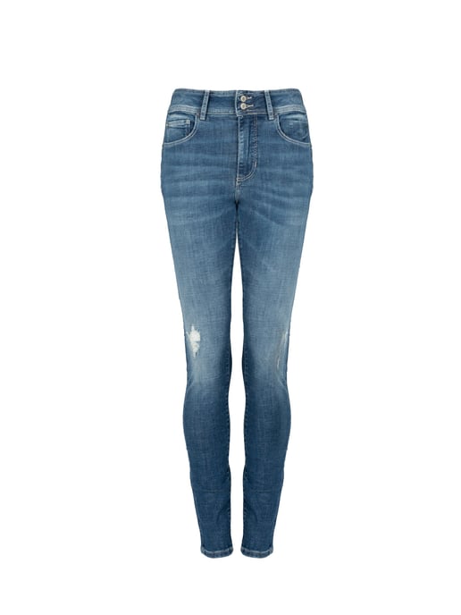 Guess Jeans Skinny Hög Dam Blå - Image 1