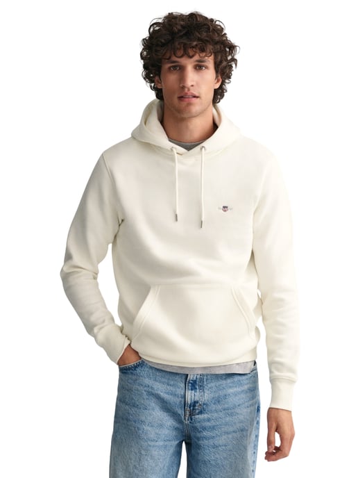 GANT Mens Regular Fit Shield Logo Pullover Hoodie - Image 3