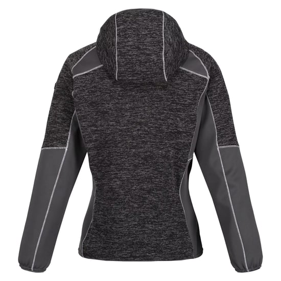Regatta Womens/Ladies Walbury IV Lightweight Fleece Jacket (Black/Seal Grey) - Image 2