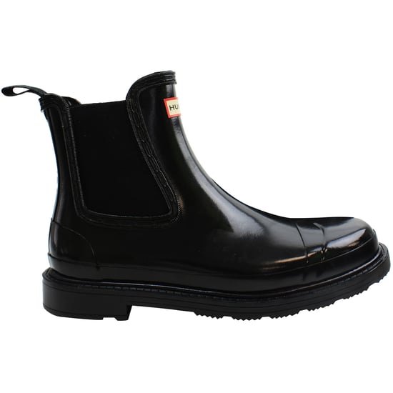 Hunter Commando Chelsea Gloss Dames Zwart - Image 1