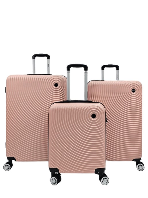 Hard Shell Cabin Suitcase 8 Wheel Luggage Case Travel Bag