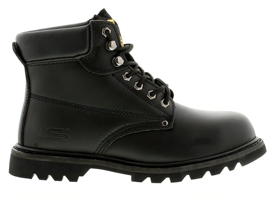 Men's Black Tradesafe Steel Toe Cap Safety Boots - Image 2